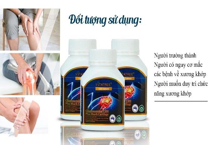 Glucosamin Vitatree 1500mg (Hộp 100 viên)