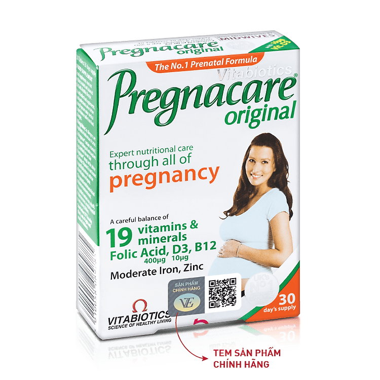 Pregnacare Vitabiotics (Hộp 30 viên)