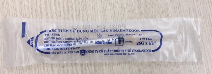 Bơm Tiêm 1 ml