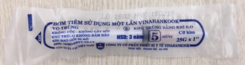 Bơm Tiêm 5 ml