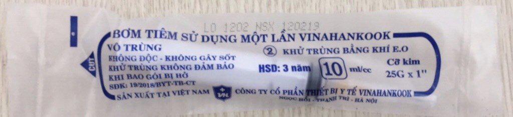 Bơm Tiêm 10 ml