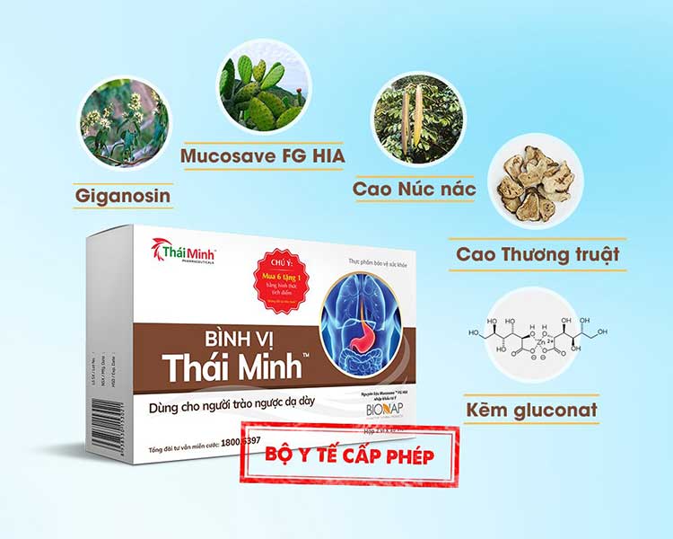 Bình Vị Thái Minh (hộp 20 viên)