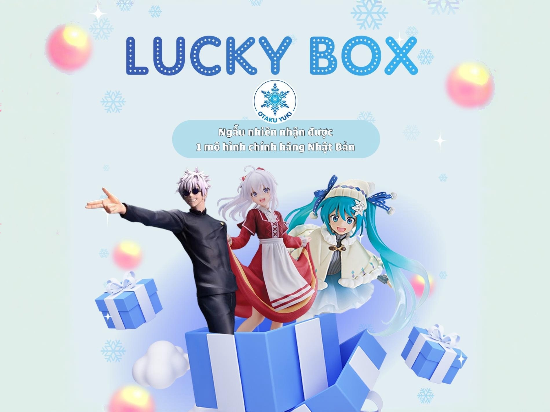 Khám phá Lucky Box – Hộp quà bí ẩn đầy bất ngờ tại Yuki