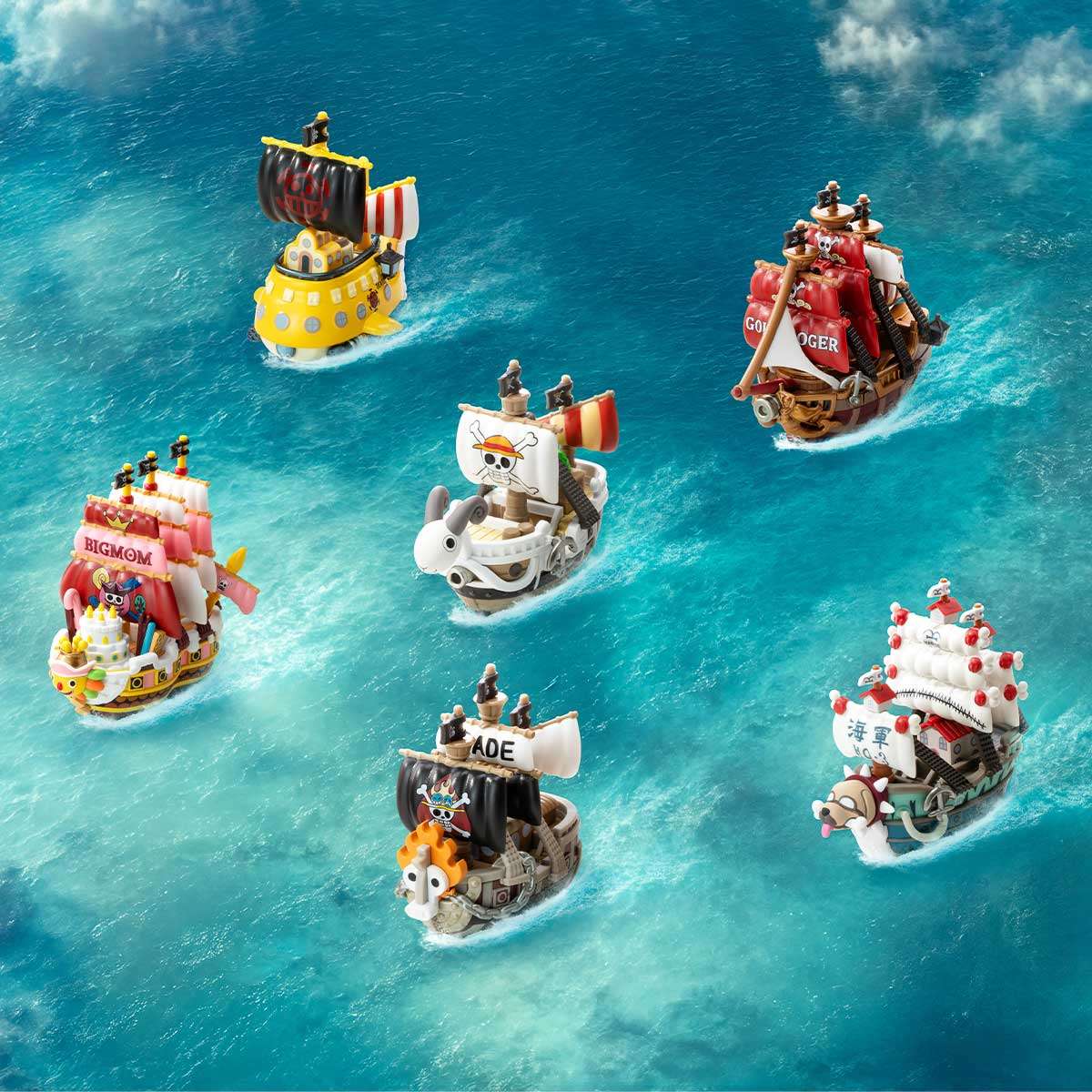 Review Blind Box Tàu Hải Tặc One Piece - The Grand Line Series Vehicles