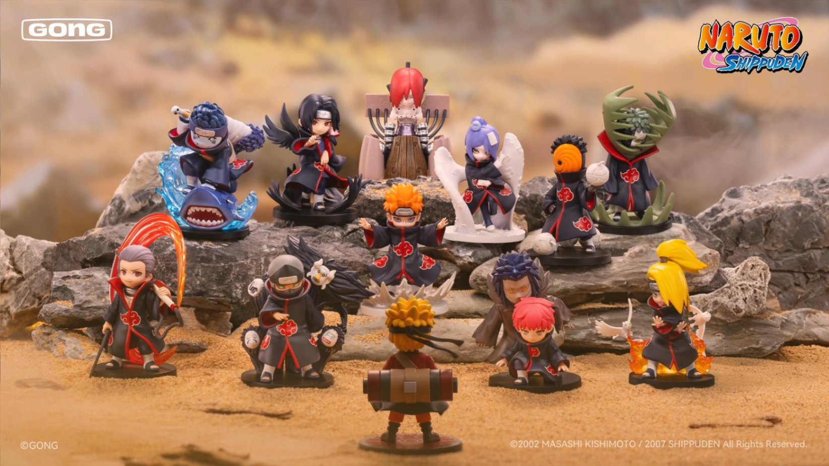 "Nỗi đau là con đường dẫn đến hòa bình - Shinra Tensei" tổ chức Akatsuki đã tập hợp!