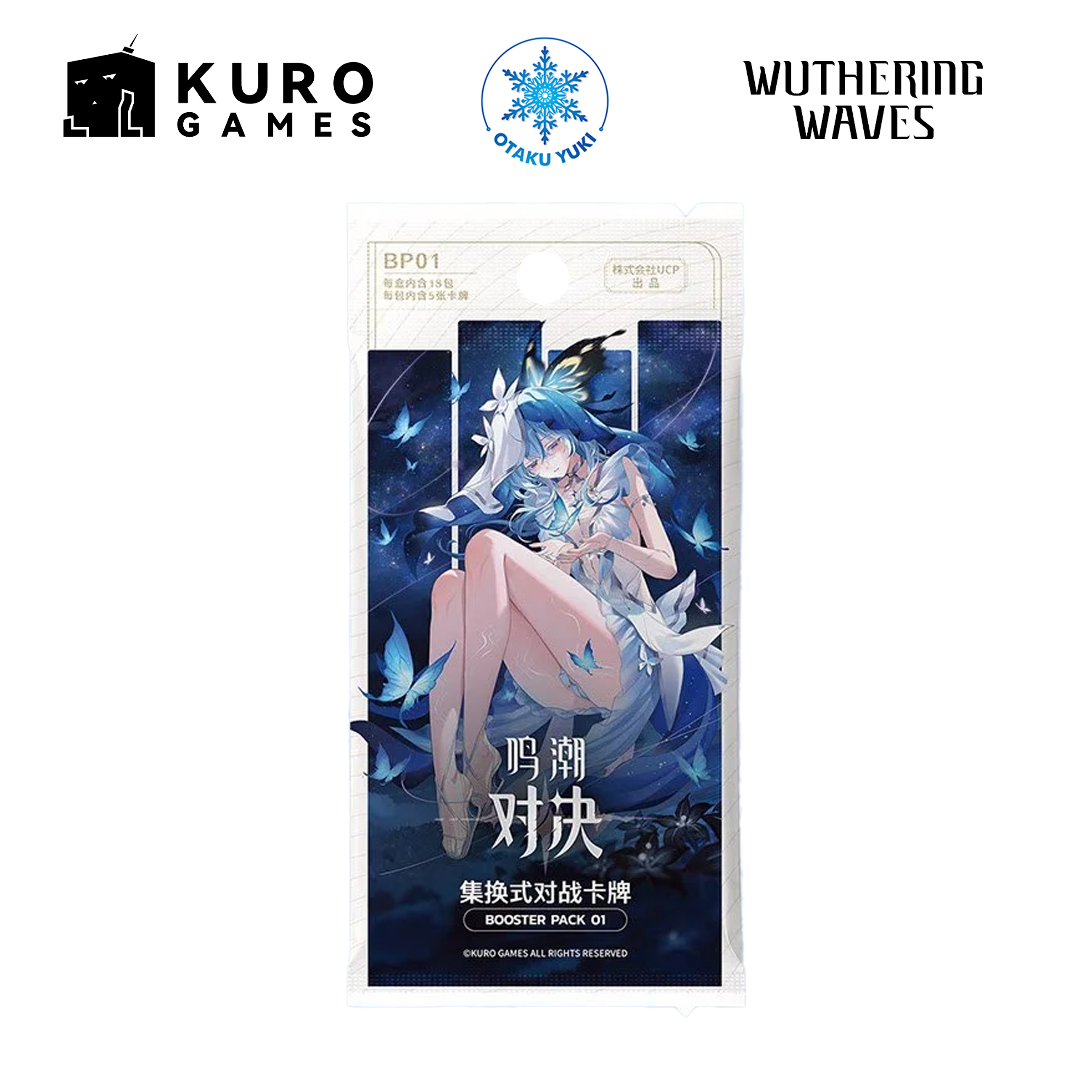 Gói Thẻ Pack Card Wuthering Waves: Battle Trading Card Game Booster Pack Vol.1 (Chinese Ver)
