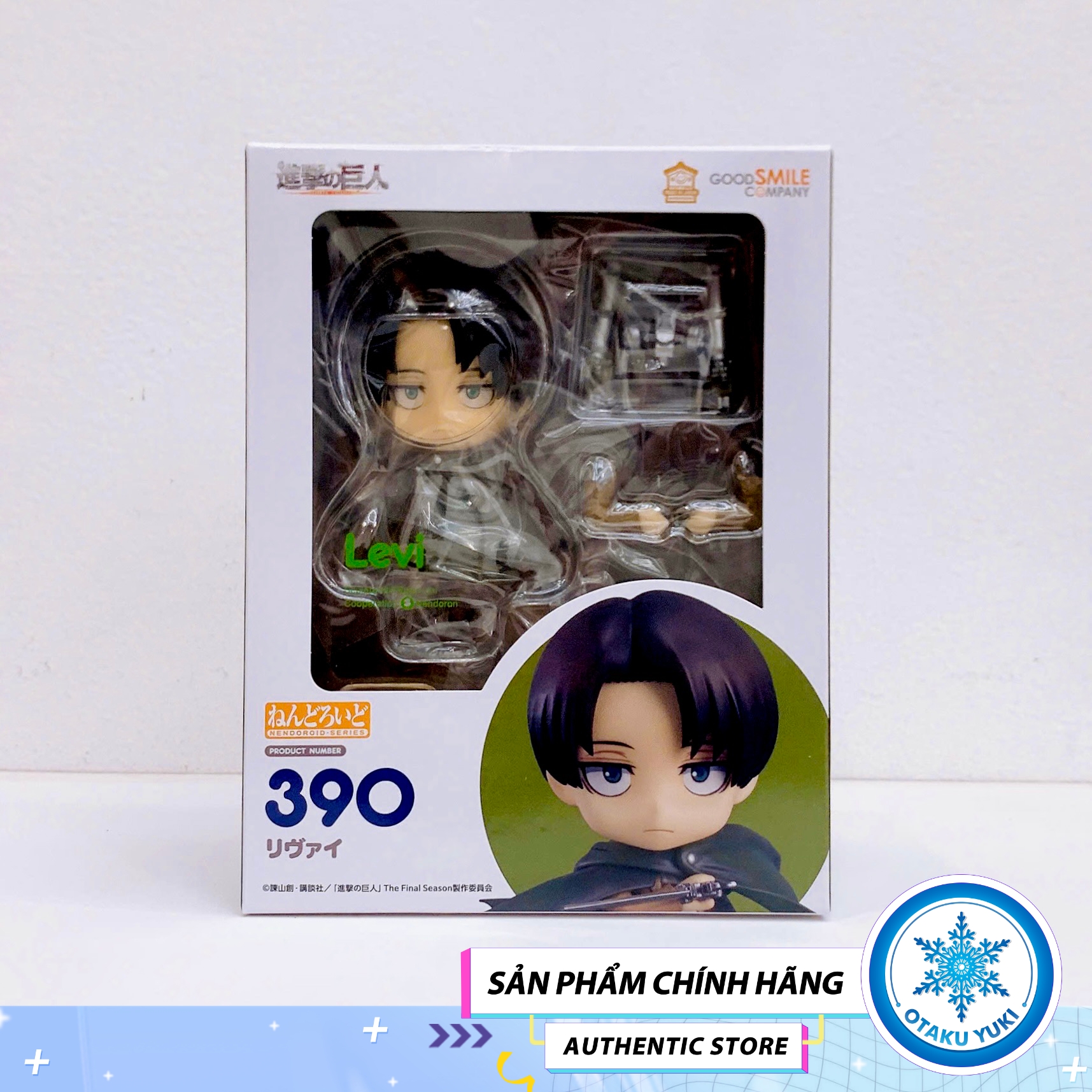 [Chính Hãng] Mô Hình Nendoroid Levi - Nendoroid 390 Attack On Titan
