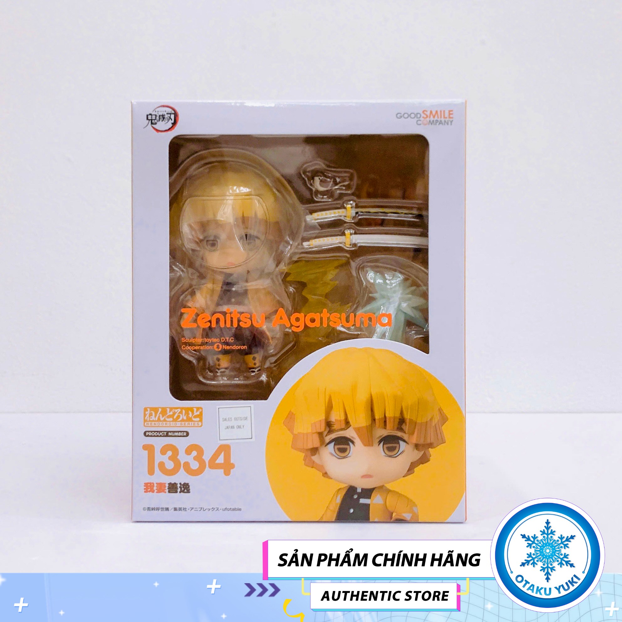 Mô Hình Nendoroid Zenitsu Agatsuma - Nendoroid 1334 Kimetsu No Yaiba