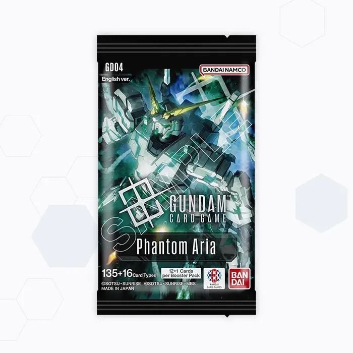 [ENG] Gói Thẻ Pack Card Gundam Phantom Aria GD04 Booster Pack
