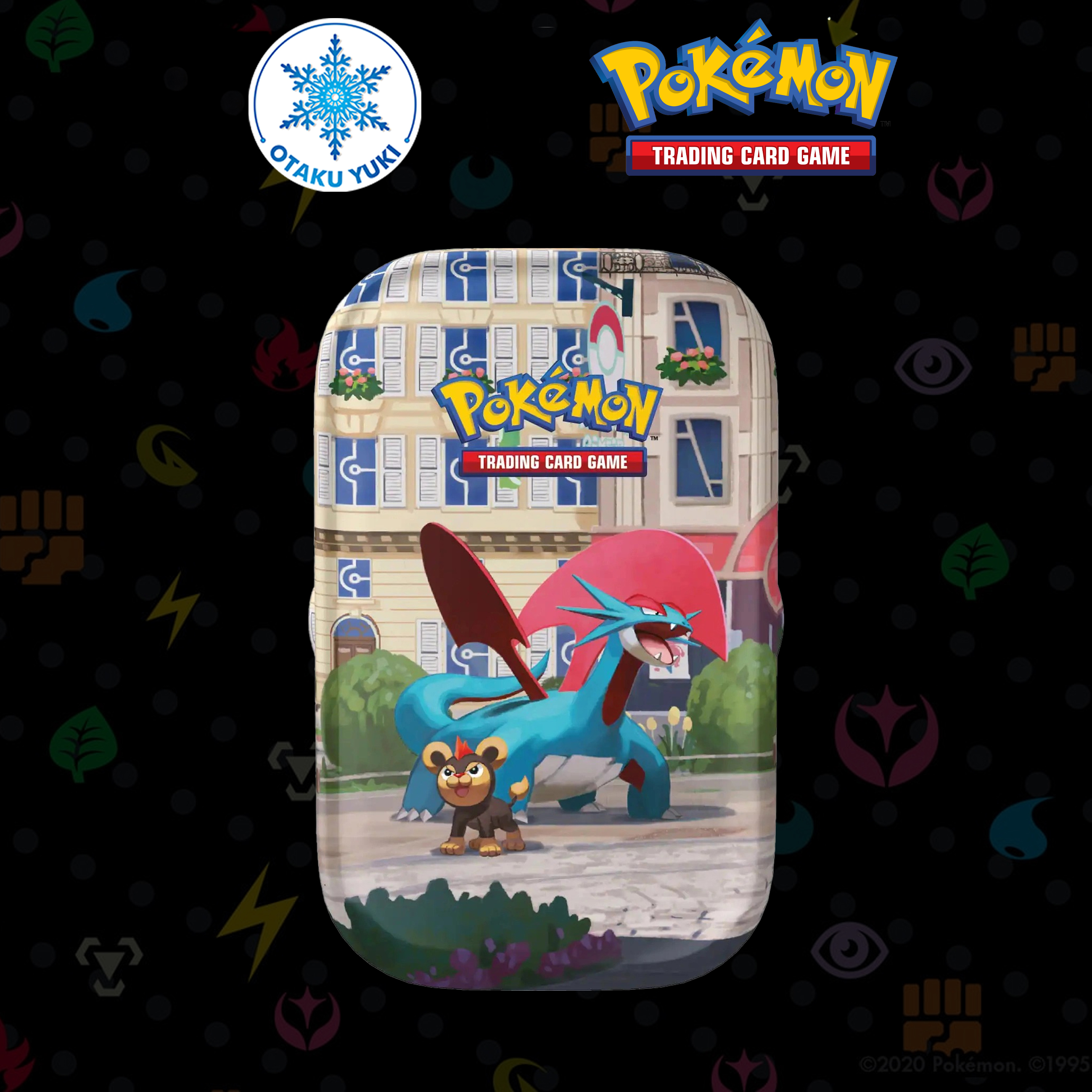 (ENG) Hộp Thẻ Bài Pokemon Lumoise City Mini Tin Display