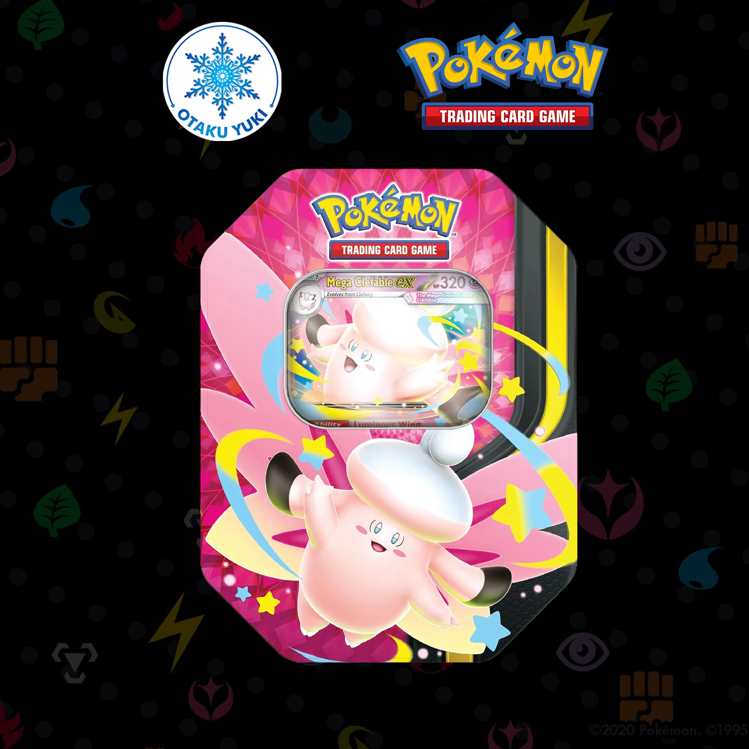 (ENG) Hộp Thẻ Bài Pokemon MEGA EVOLUTION Summer 2026 Tin EX Assortment