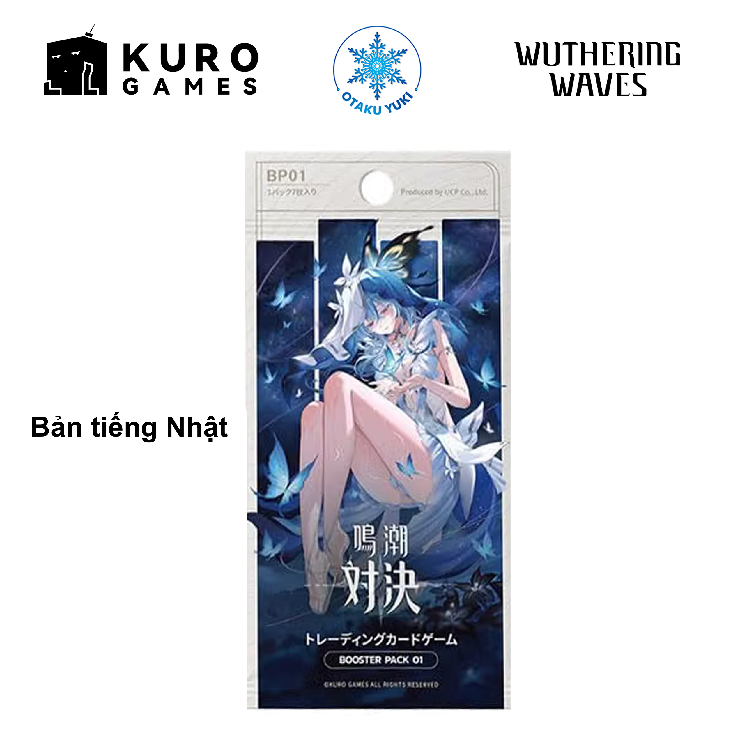 (Japanse Ver) Gói Thẻ Pack Card Wuthering Waves: Battle Trading Card Game BP01