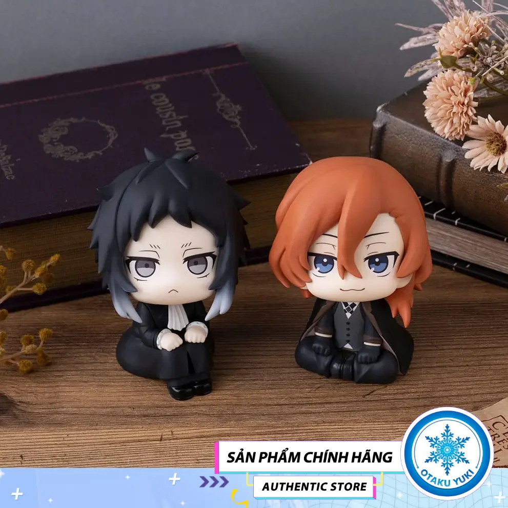 [Kèm Đệm] Mô Hình LookUp Ryunosuke & Chuya - Bungo Stray Dogs Figure Chính Hãng (MegaHouse)