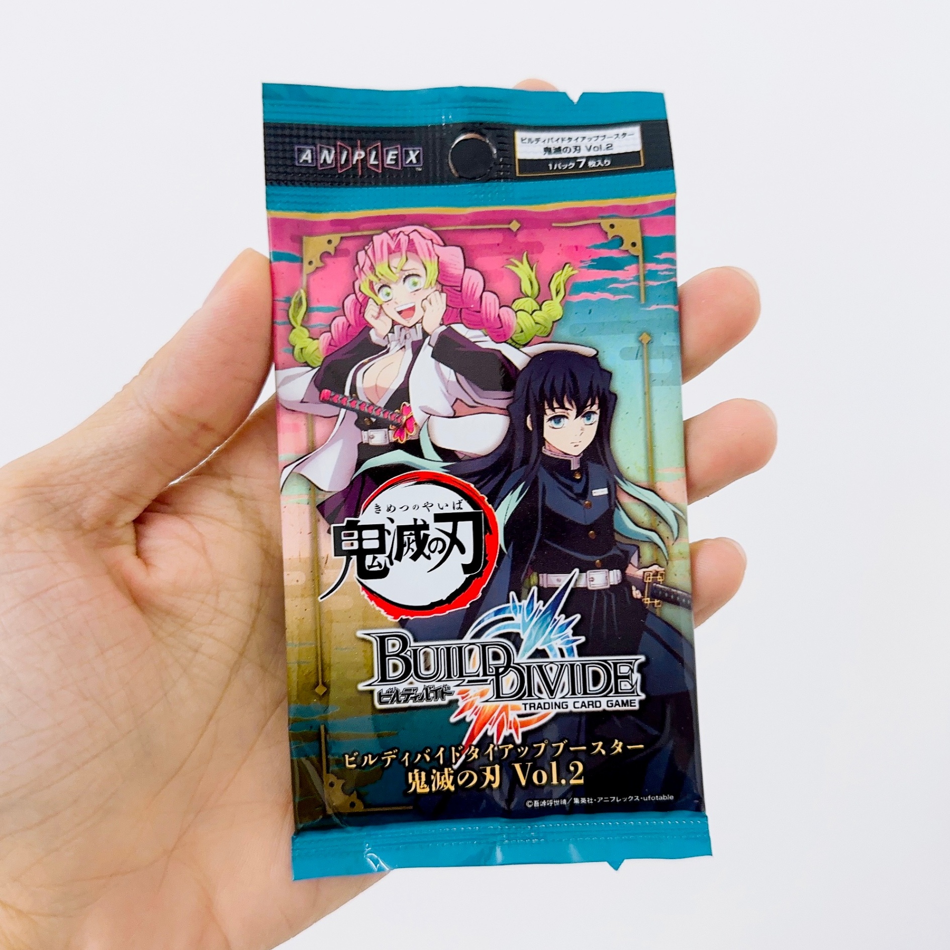 [Chính Hãng] Gói Thẻ Nhân Phẩm Pack Card Kimetsu No Yaiba Build Divide - Bright