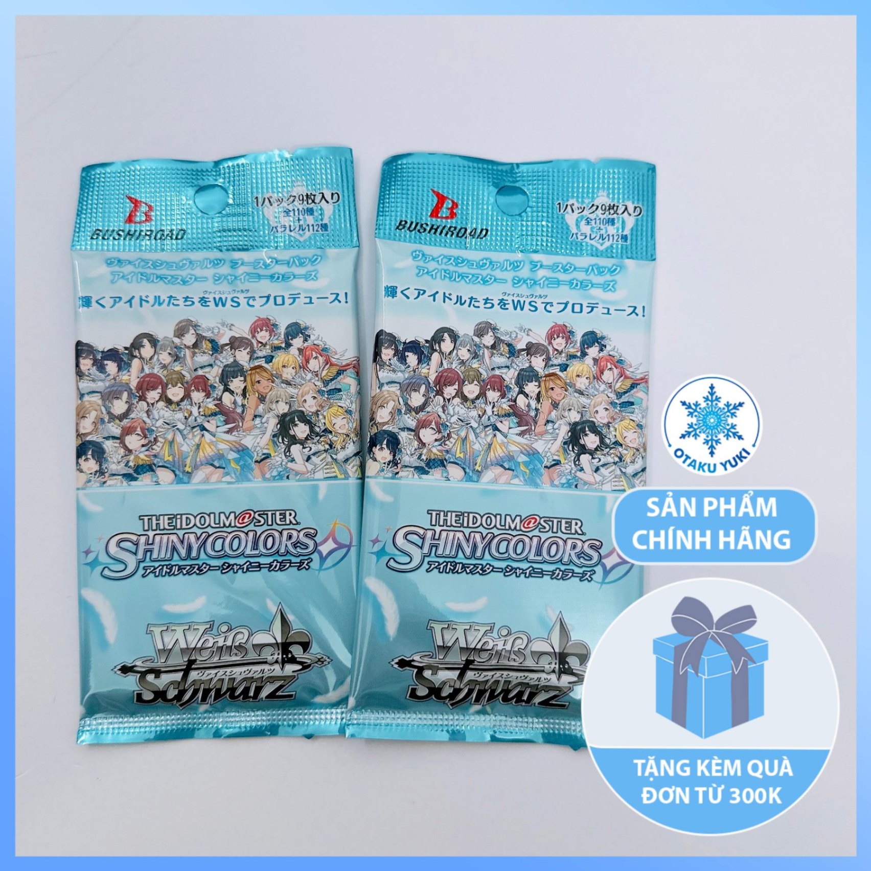 Gói Thẻ Nhân Phẩm The Idolmaster Shiny Colors (Weiss Schwarz)