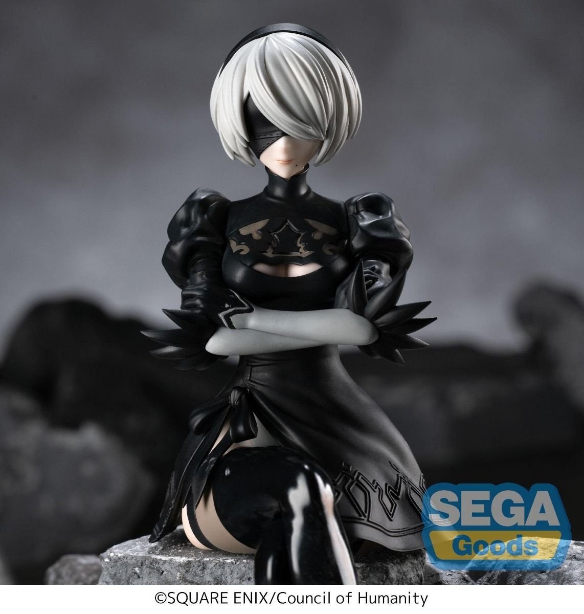 Angry 2b Mô Hình 2B - NieR: Automata Ver1.1a 2B Premium Perching Figure Chính ...
