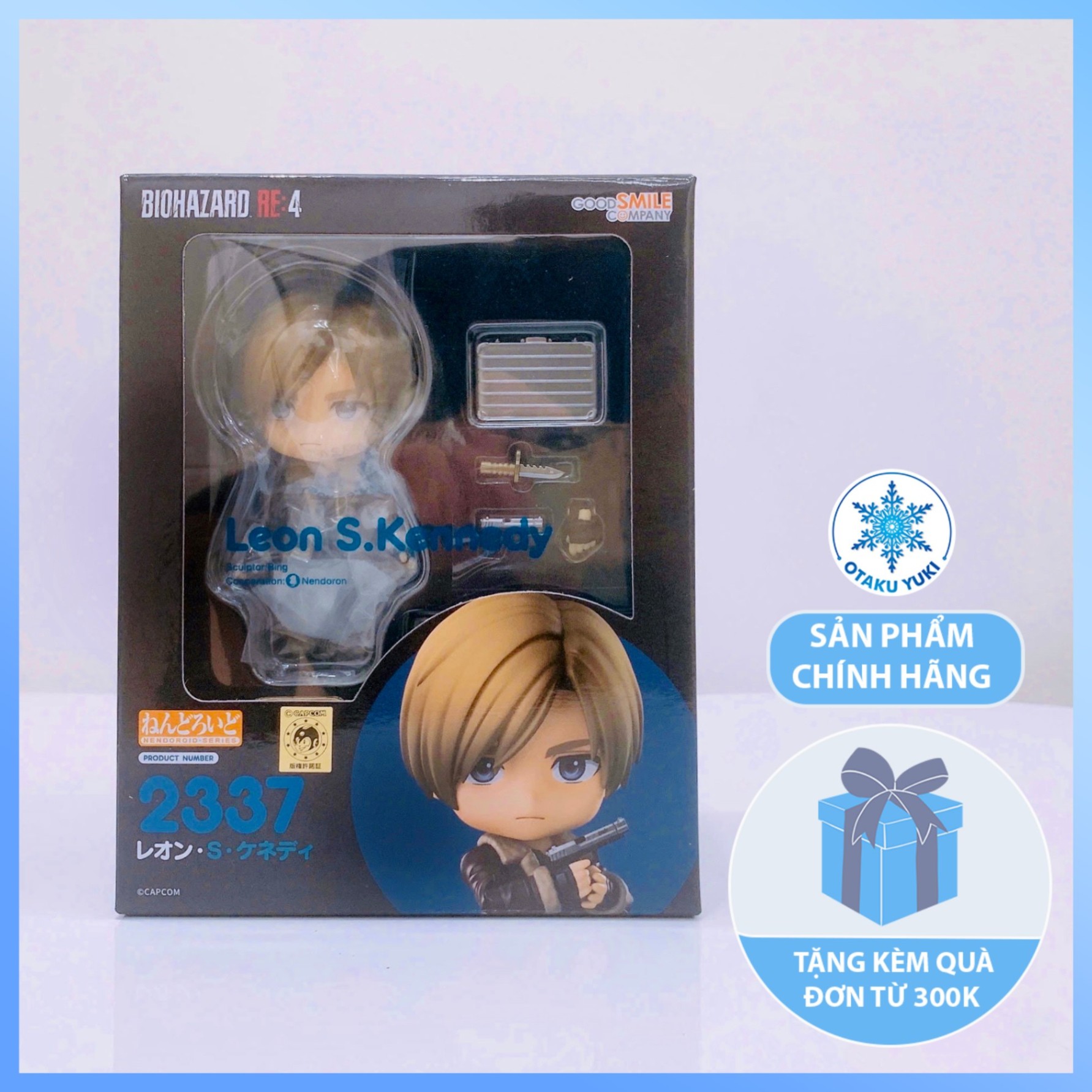 Mô Hình Nendoroid Leon S. Kennedy- Nendoroid 2337 Resident Evil 4