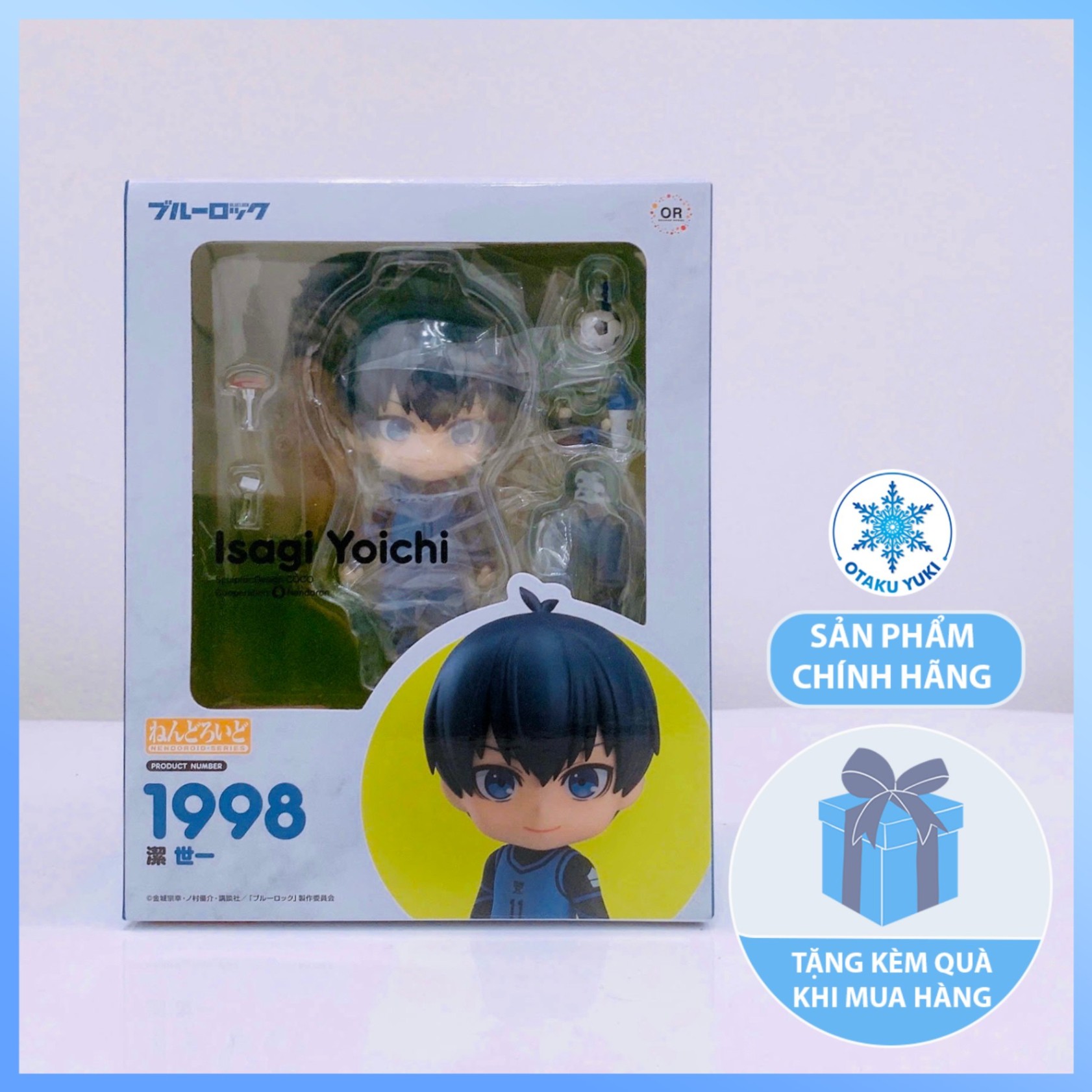 Mô Hình Nendoroid Yoichi Isagi - Nendoroid 1998 Blue Lock