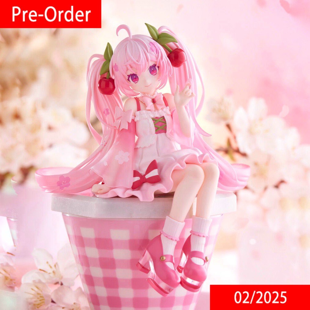 Mô Hình Hatsune Miku Sakura 2025 - Noodle Stopper Figure Chính Hãng (FuRyu)