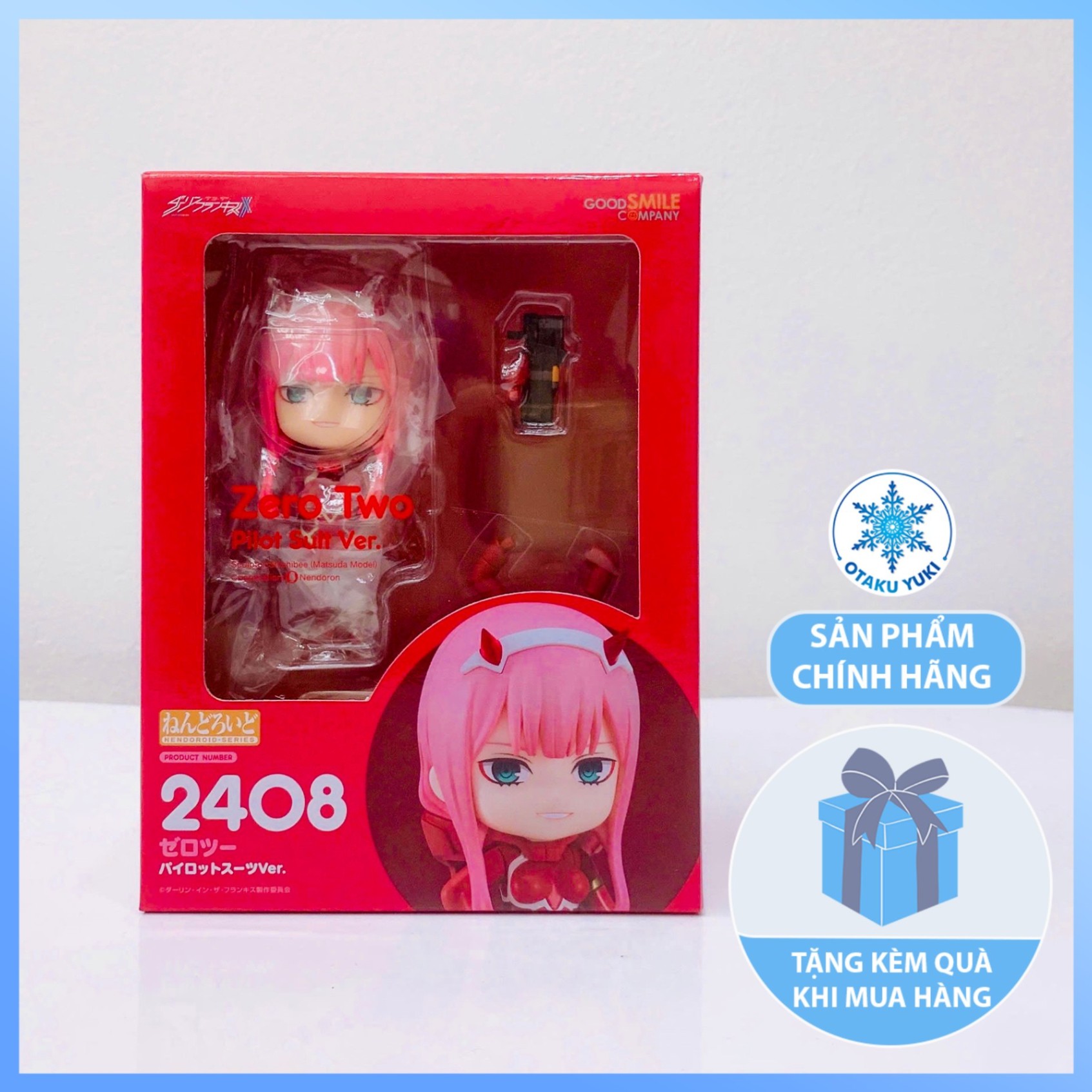 Mô Hình Nendoroid Zero Two Pilot Suit Ver - Nendoroid 2408 Darling In The Franxx