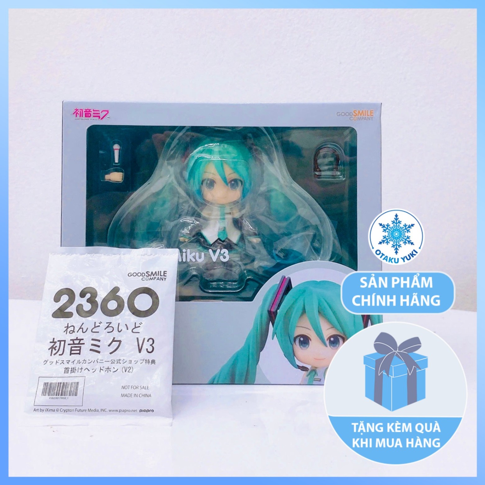 Mô Hình Nendoroid Hatsune Miku V3 - Nendoroid 2360