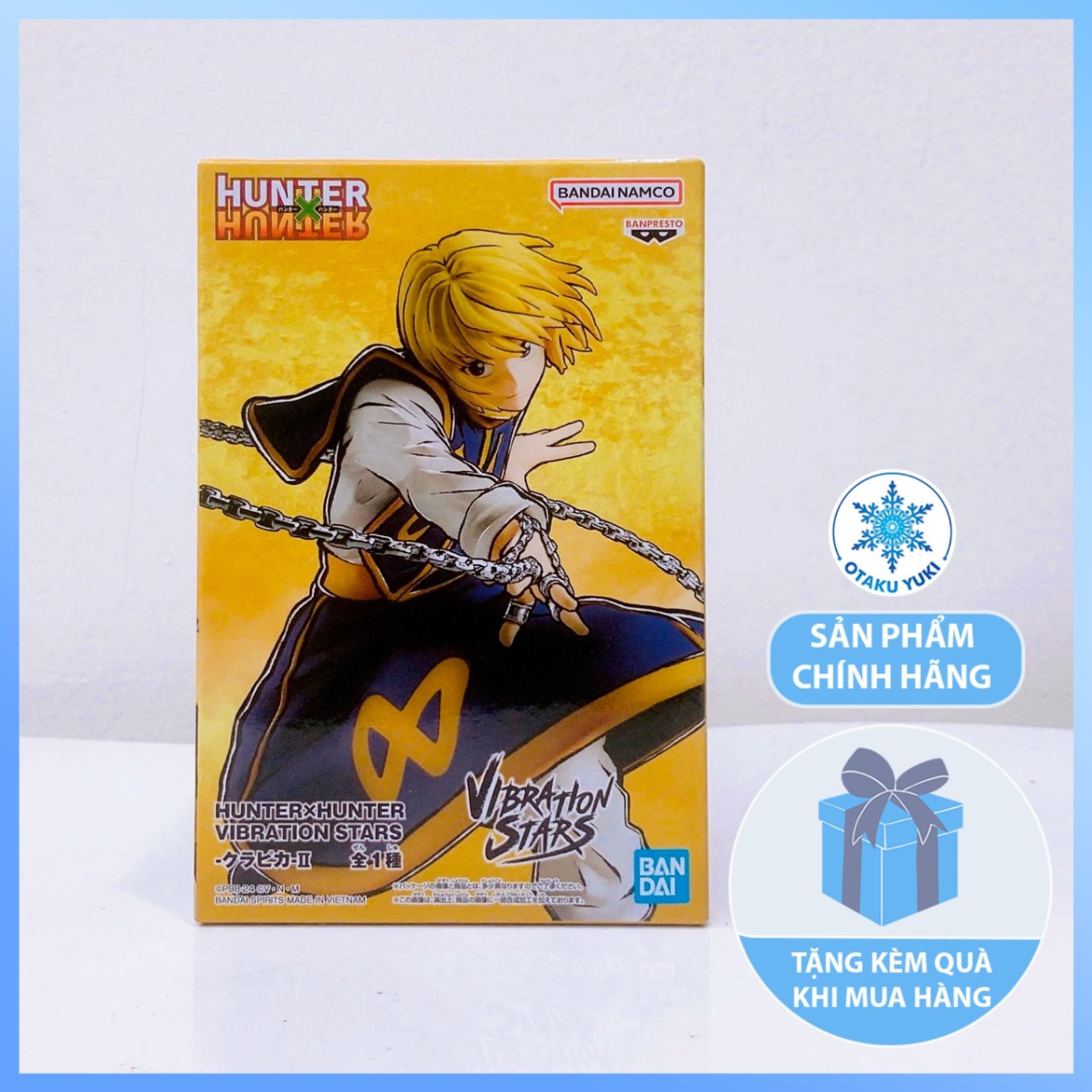 Mô Hình Kurapika - Vibration Stars - II Hunter x Hunter Figure Chính Hãng (Banpresto)