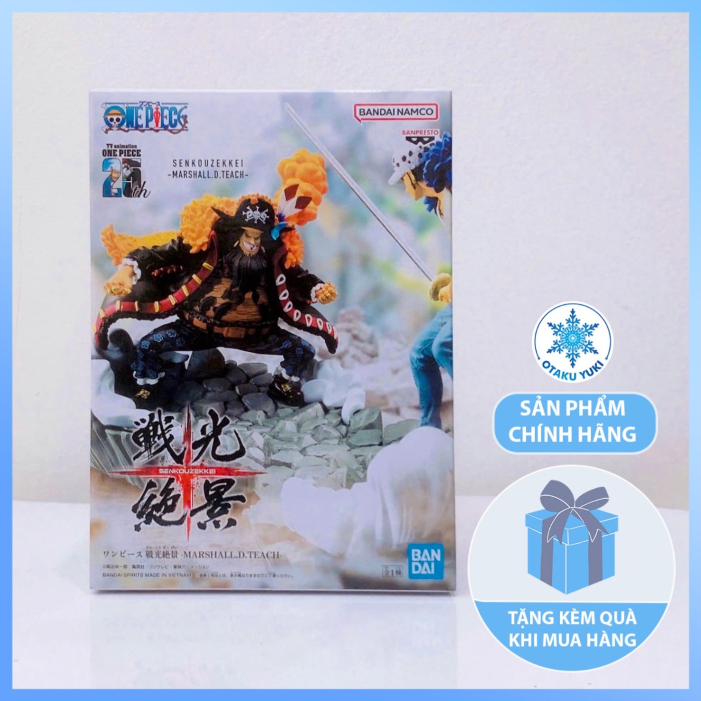 Mô Hình Marshall D. Teach - One Piece Senkozekkei Figure Chính Hãng (Banpresto)