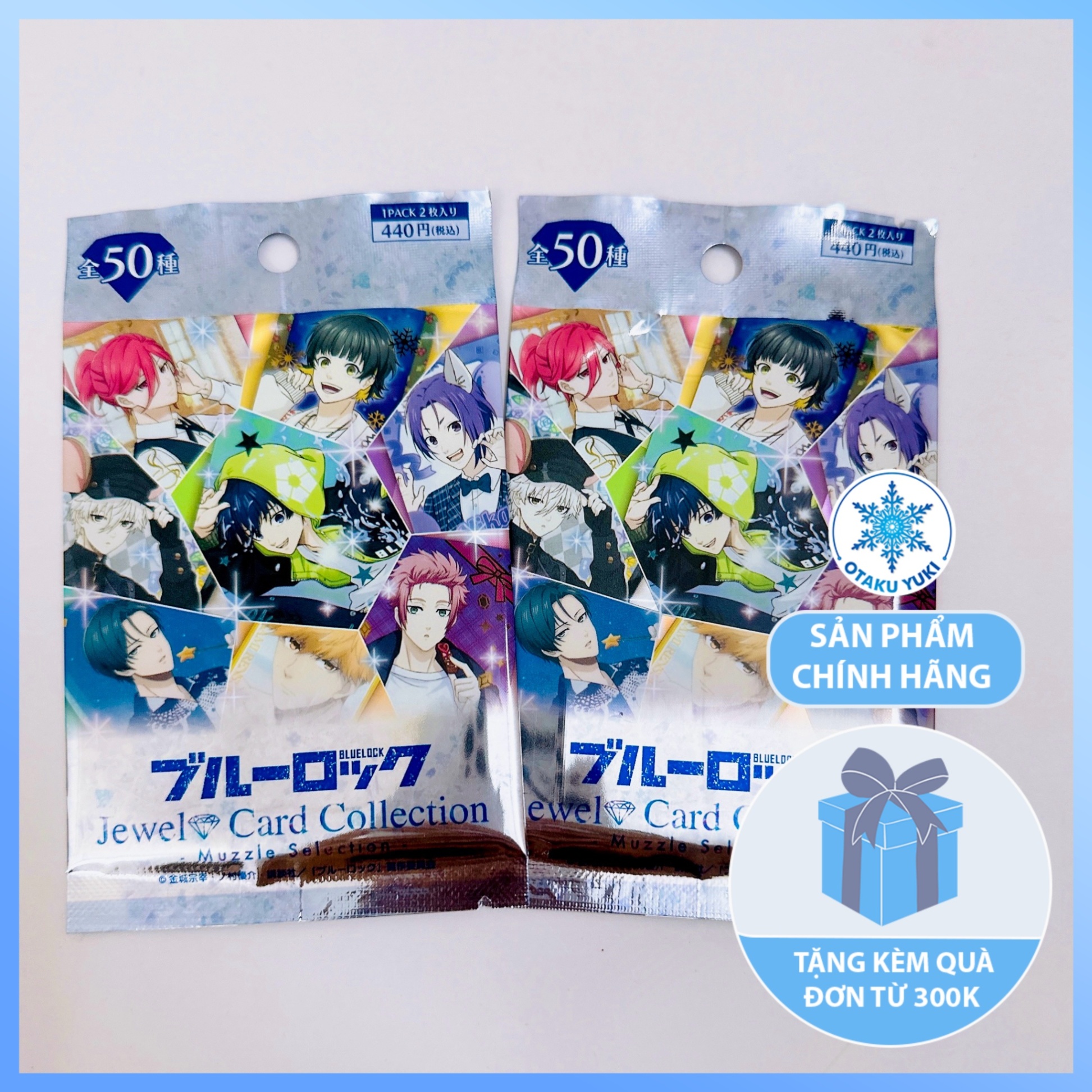 Gói Thẻ Pack Card Blue Lock Jewel Card Collection - Muzzle Selection