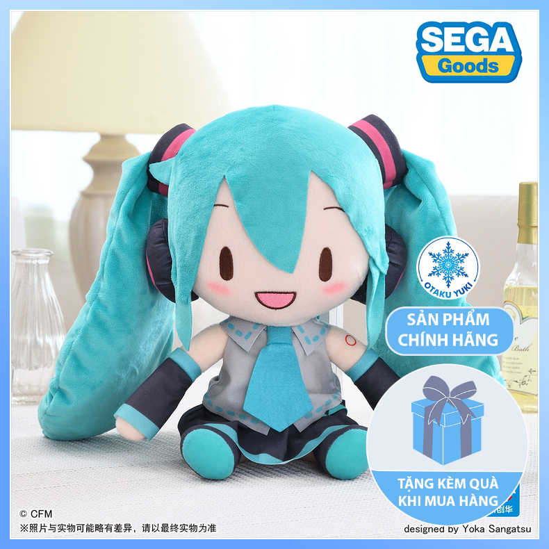 Nhồi bông Fufu Hatsune Miku 2024 Ver Vocaloid (SEGA)