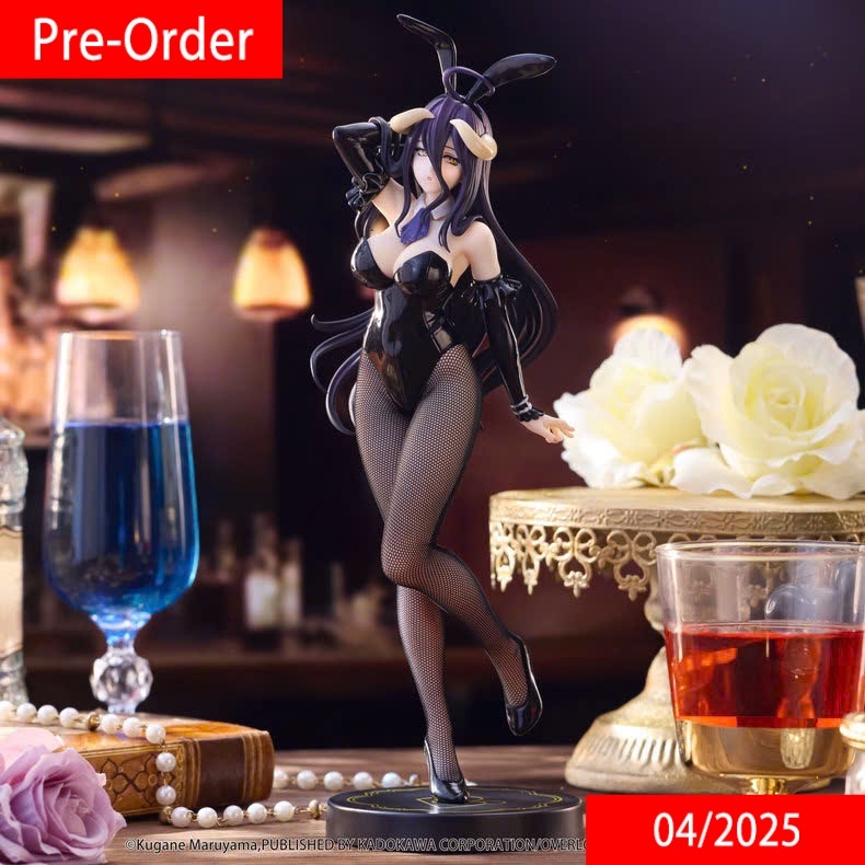 Mô Hình Albedo BiCute Bunnies Black Ver - OVERLORD Figure Chính Hãng (FuRyu)