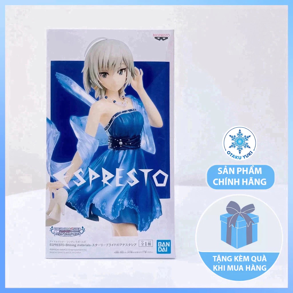 Mô Hình Anastasia - The Idolmaster Cinderella Girls Shining Materials Starry Bride Anastasia Figure (Banpresto)