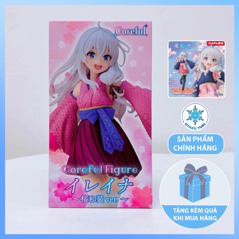 [Chính Hãng] Mô Hình Elaina Kimono. Ver - Majo No Tabitabi (Taito)