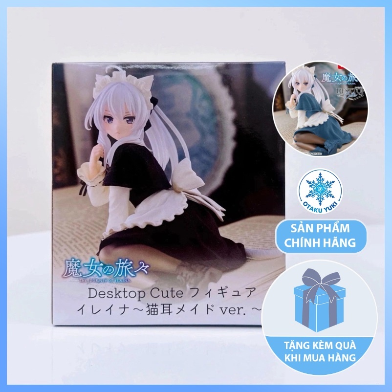 Mô Hình Elaina Desktop Cute - Neko Maid ver. Figure (Taito)