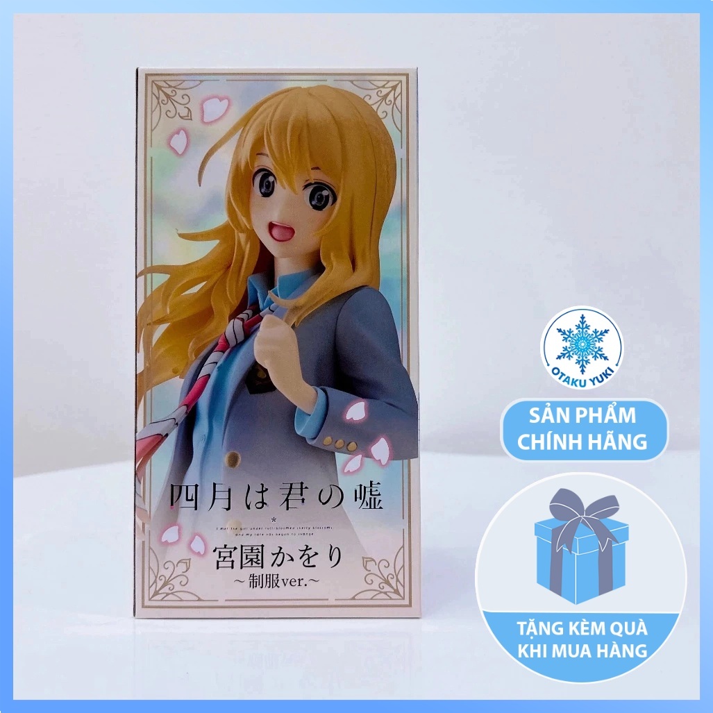 Mô Hình Miyazono Kaori Shigatsu wa Kimi no Uso - Coreful Figure (Taito)