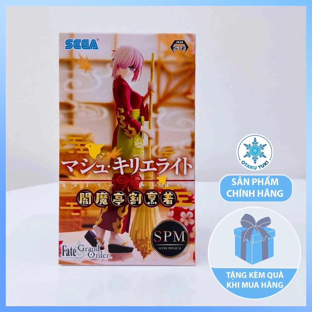 Mô Hình Mash Kyrielight - Enmatei Coverall Apron SPM Figure (SEGA)