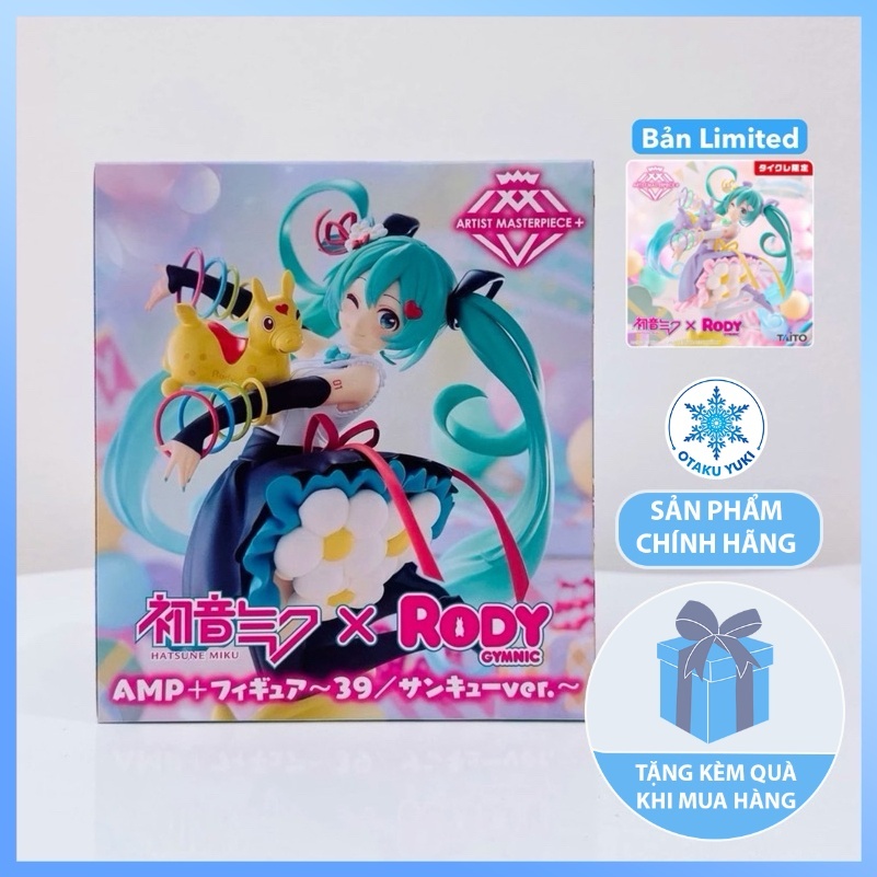 Mô Hình Hatsune Miku x Rody AMP+ 39/Thank You Ver Figure Chính Hãng (Taito)