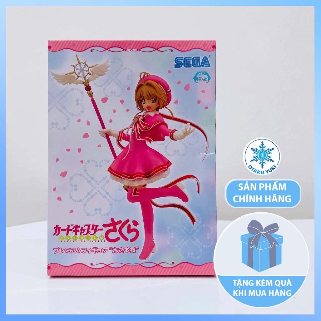 Mô Hình Sakura Kinomoto - Cardcaptor Sakura: Clear Card Premium Figure (SEGA)