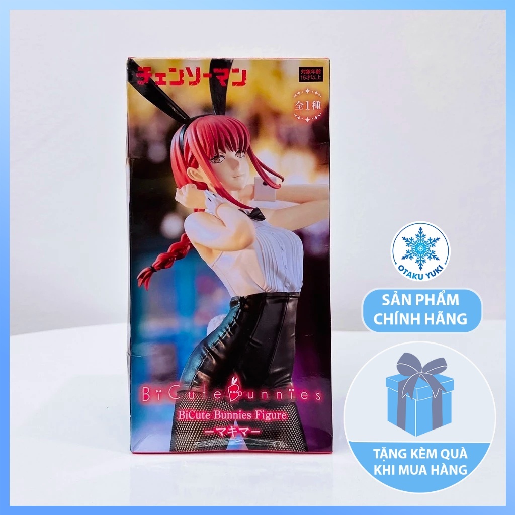 Mô Hình Makima Bunny - Chainsaw Man Bicute Figure Chính Hãng (FuRyu)