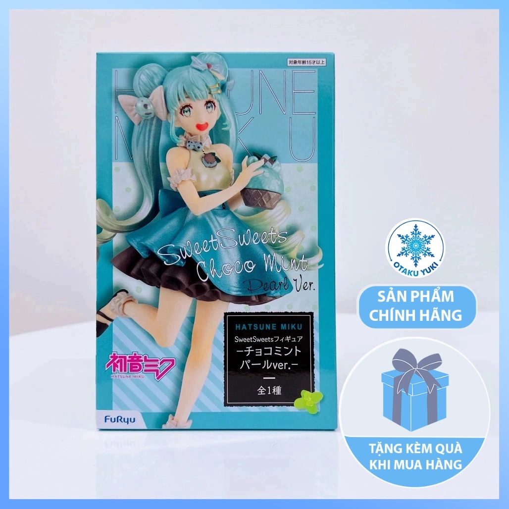 Mô Hình Hatsune Miku - Sweet Sweets Mint Chocolate Ver. Figure (FuRyu)