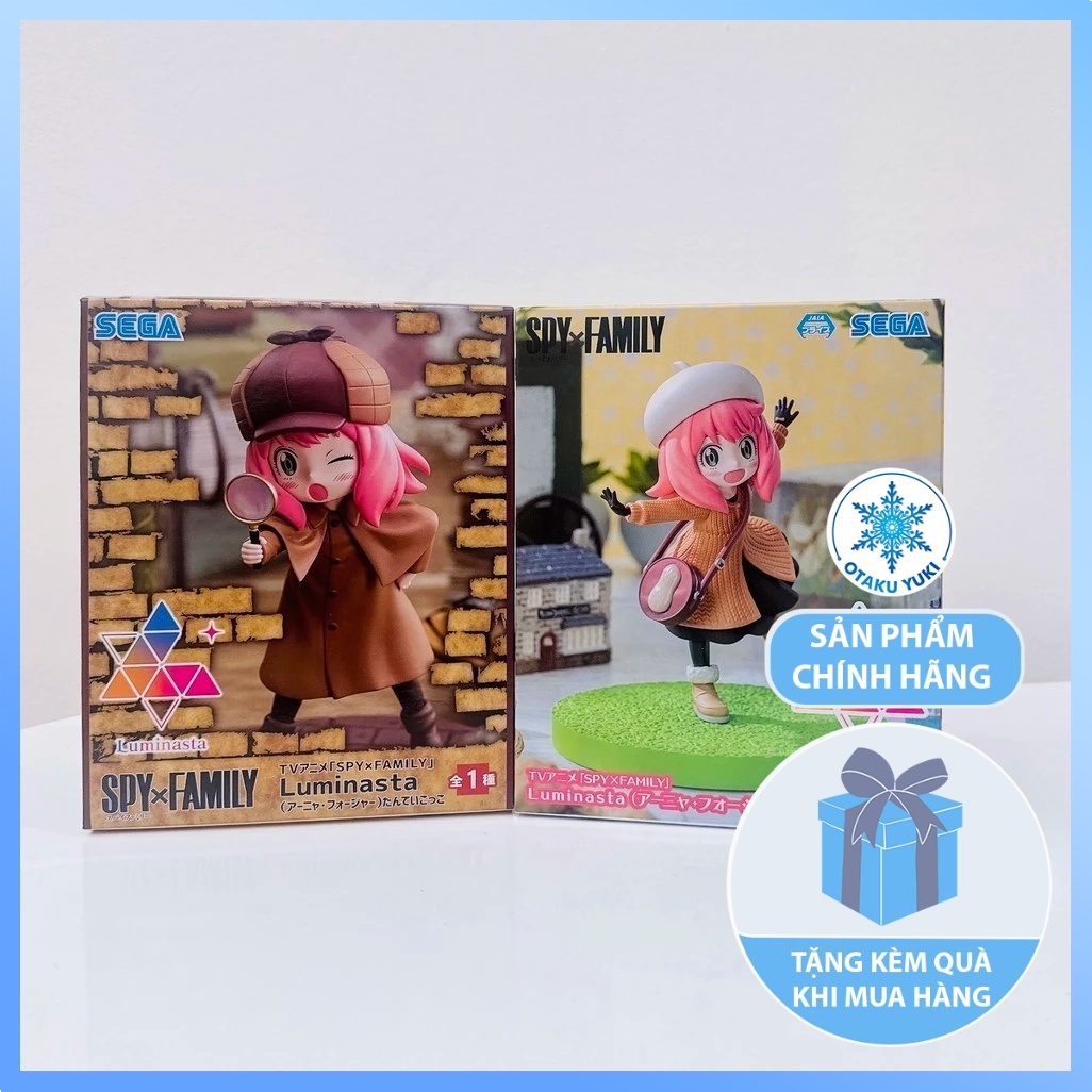Mô Hình Anya Forger - Spy × Family Luminasta Figure Chính Hãng (SEGA)