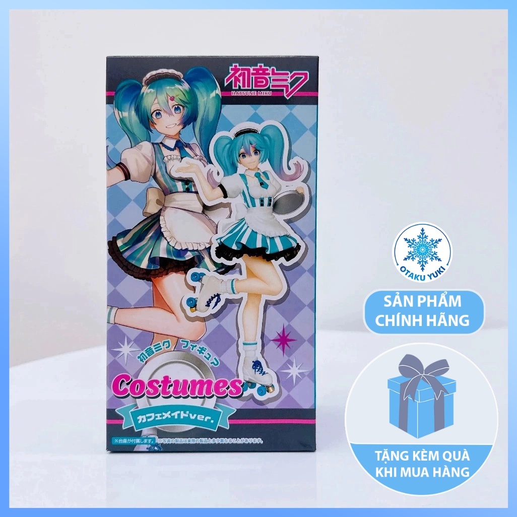 [Chính Hãng] Mô Hình Hatsune Miku - Cafe Maid Ver. Figure (Taito)