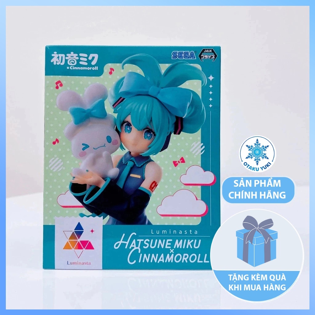 Mô Hình Hatsune Miku x Cinnamoroll Luminasta Figure (SEGA)