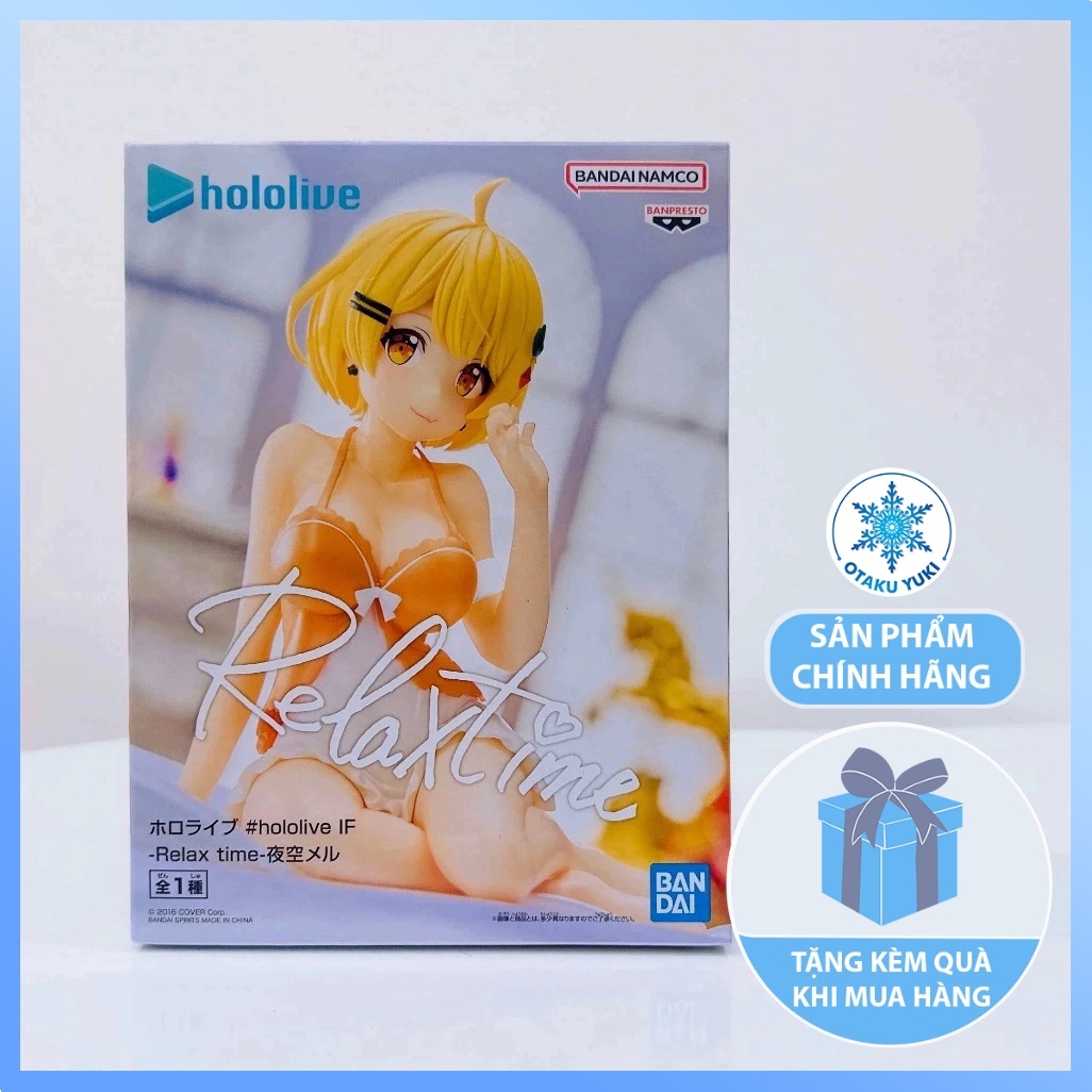 [Chính Hãng] Mô Hình Yozora Mel - Relax Time Hololive Figure (Banpresto)