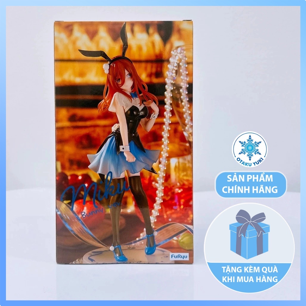 Mô Hình Nakano Miku - Trio-Try-It- Bunny girl Ver Figure (FURYU) Gotoubun no Hanayome