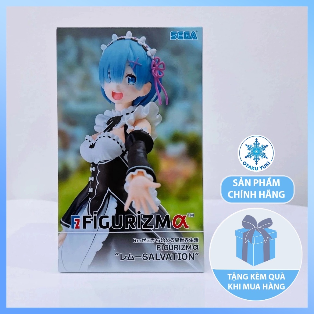 Mô Hình Rem Re:zero FIGURIZM Salvation Ver Figure (SEGA)