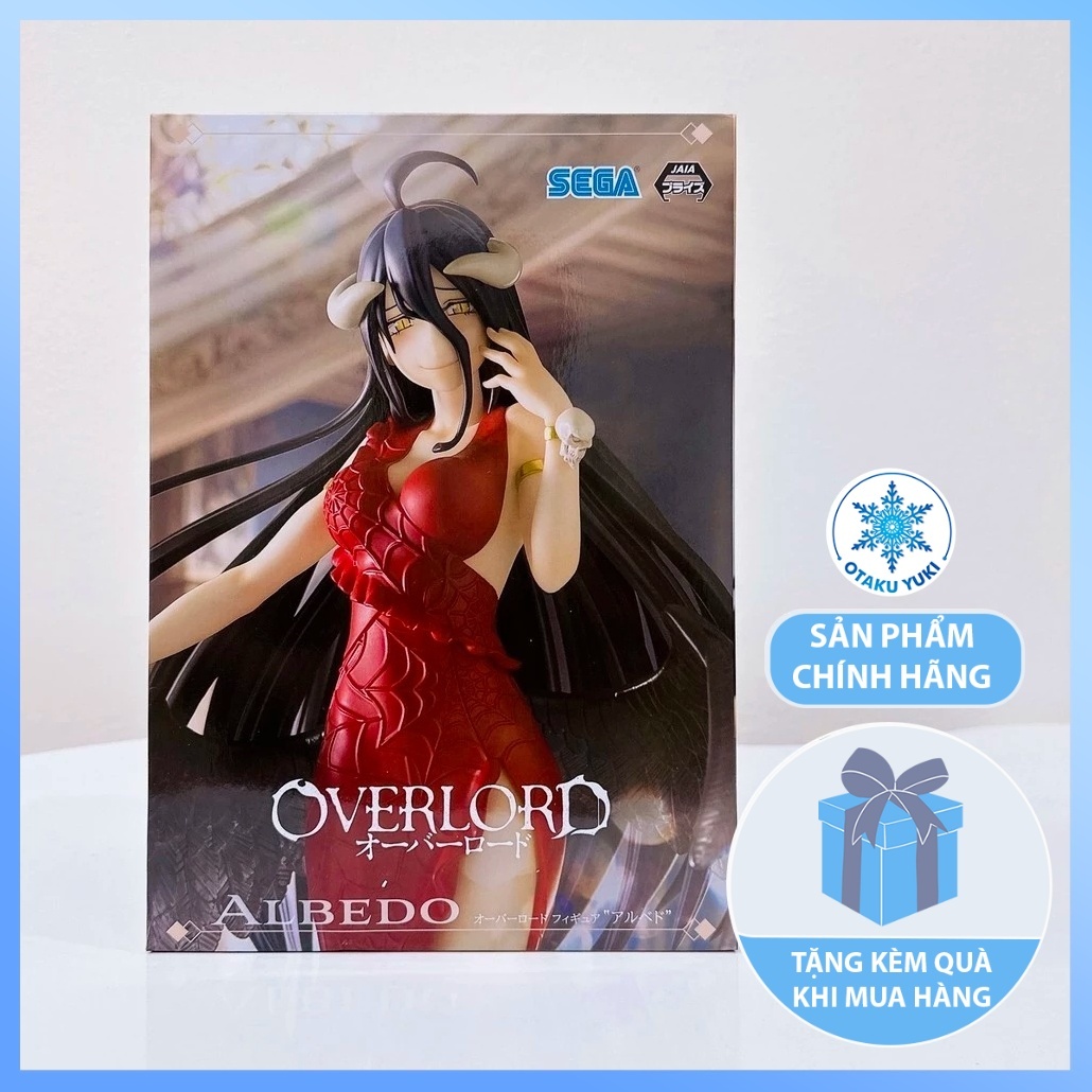 Mô Hình Albedo Red Dress - Figure Chính Hãng Overlord (SEGA)