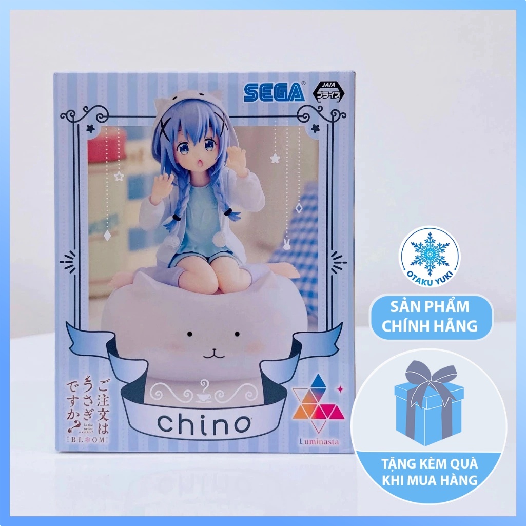 Mô Hình Chino Rabbit House Tea Party BLOOM Luminasta Figure (SEGA)