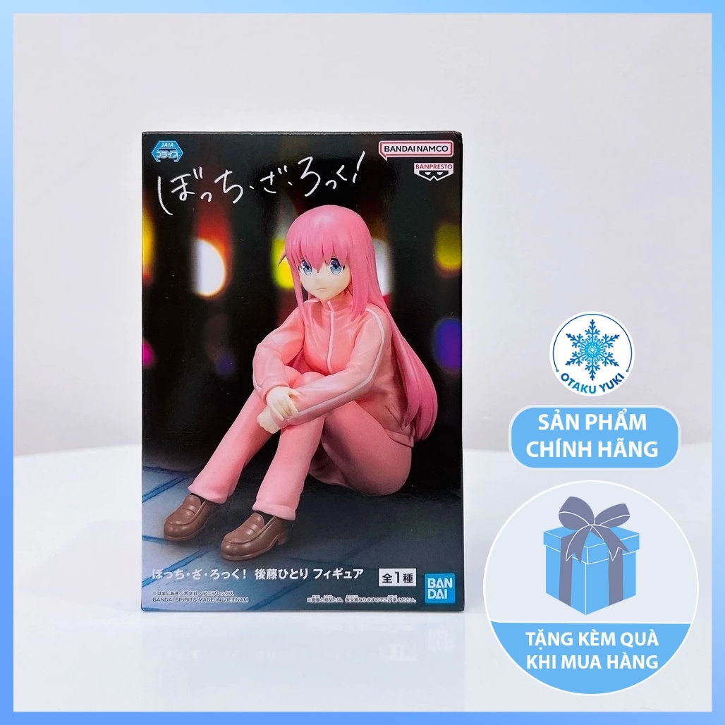 Mô Hình Bocchi - BOCCHI THE ROCK! Hitori Gotoh Figure Chính Hãng (Banpresto)