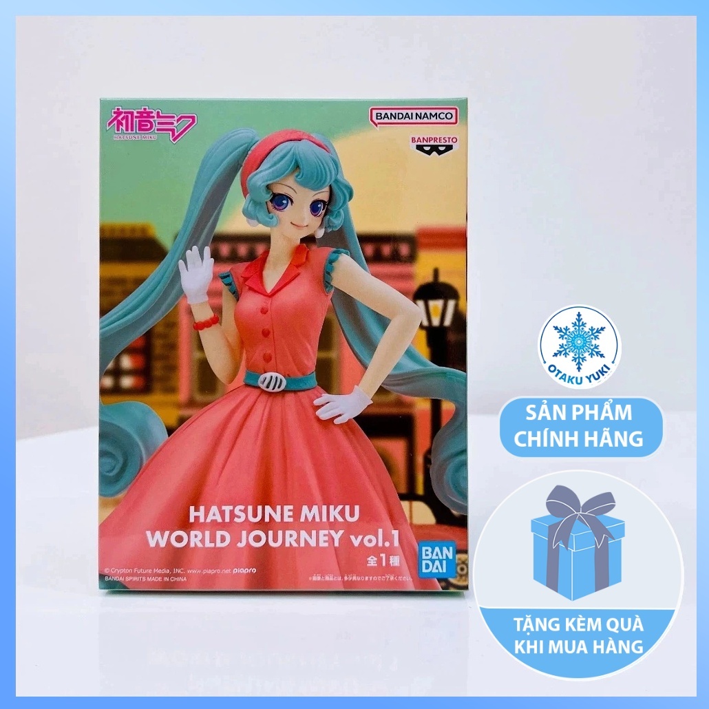 Mô Hình Hatsune Miku World Journey Vol.1 Figure (Banpresto)