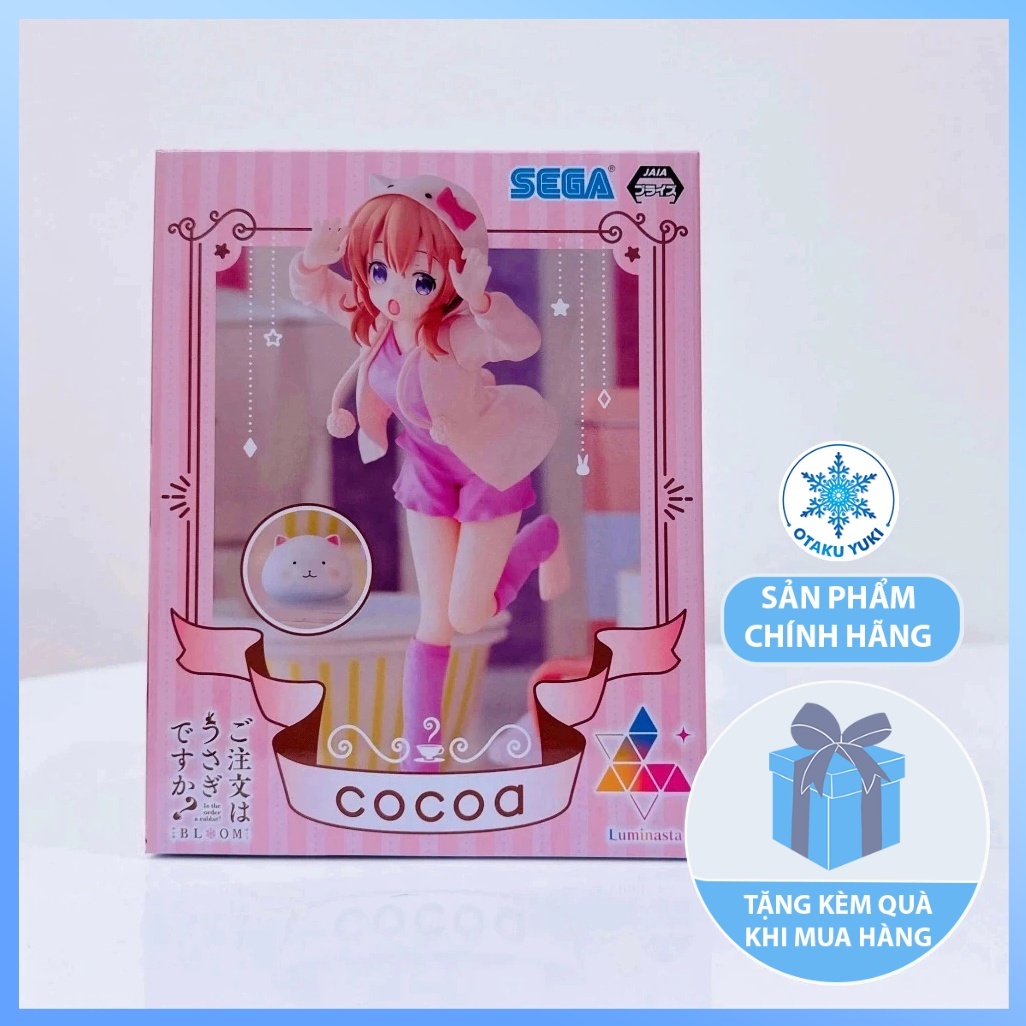 Mô Hình Cocoa Rabbit House Tea Party BLOOM Luminasta Figure (SEGA)